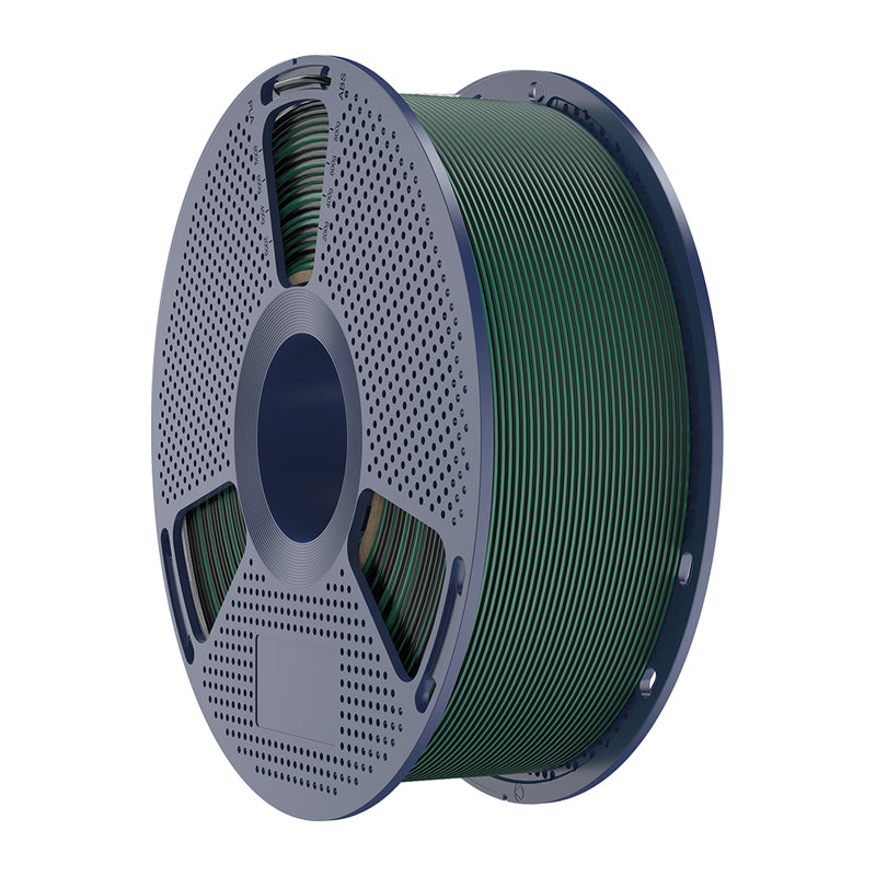 Sunlu PLA+ Silk Dual Color Filament (Black and Green) - Image 4