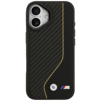 BMW M Carbon Line & Logo MagSafe Case for iPhone 17 - Yellow