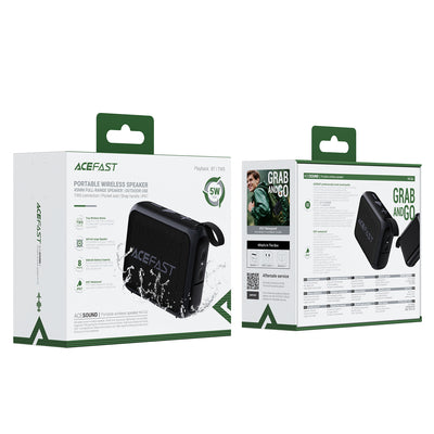 Acefast K4 Go Bluetooth 5.4 Mini Wireless Speaker - Black