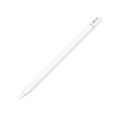 Acefast V3 Capacitive Stylus for iPad with Wireless Charging and 2 Interchangeable Tips - White