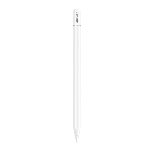 Acefast V3 Capacitive Stylus for iPad with Wireless Charging and 2 Interchangeable Tips - White