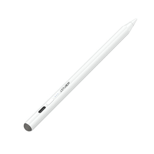 Acefast V2 Capacitive Stylus for iPad with 2 Interchangeable Tips - White