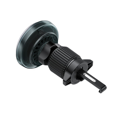 Acefast D61 Magnetic Car Air Vent Holder with Qi2 25W Wireless Charging - Gray