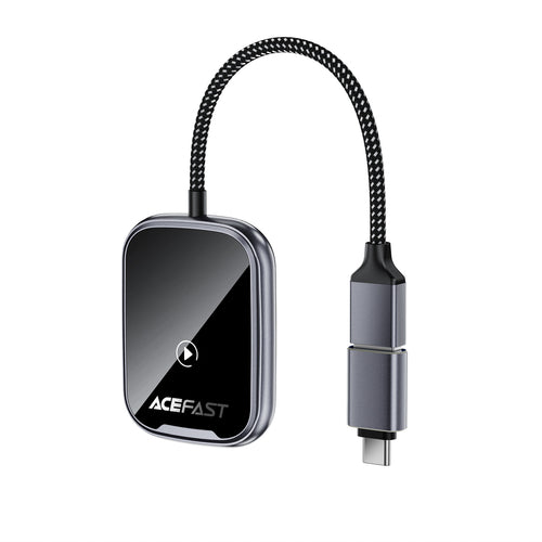 Acefast QC1 Wireless Car Adapter - Gray