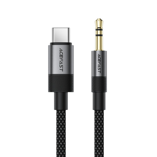Acefast J11 USB-C to 3.5mm mini jack cable 1m - black