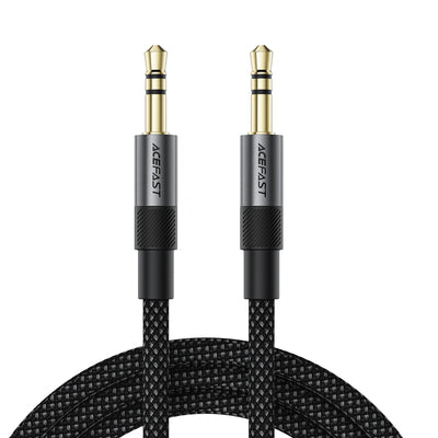 Acefast J10 AUX cable mini jack 3.5mm 1m - black