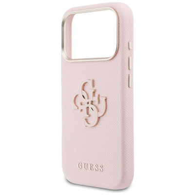 Guess FW Resin Logo Case for iPhone 17 Pro - Pink