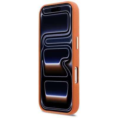 Karl Lagerfeld Karl Head Logo MagSafe Case for iPhone 17 Pro - Orange