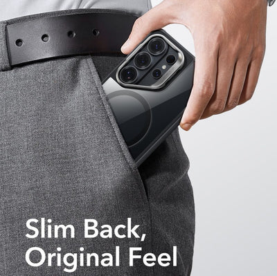 ESR Classic Hybrid Kickstand MagSafe Case for Samsung Galaxy S26 Ultra - Clear Black