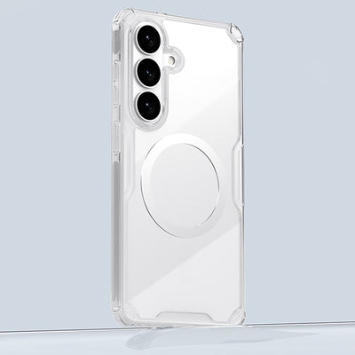 Nillkin Nature TPU Pro Case Compatible with MagSafe for Samsung Galaxy S26+ - White