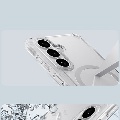 Nillkin Nature TPU Pro Case Compatible with MagSafe for Samsung Galaxy S26 - White