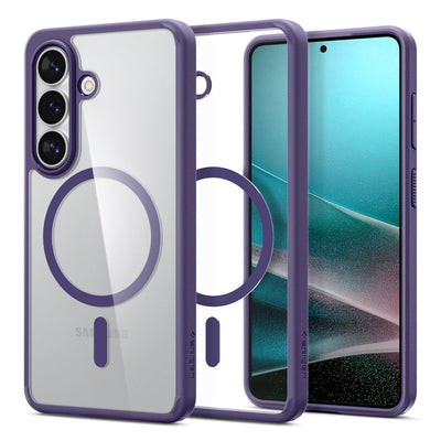 Spigen Ultra Hybrid Mag MagSafe Case for Samsung Galaxy S26+ - Clear Navy Blue