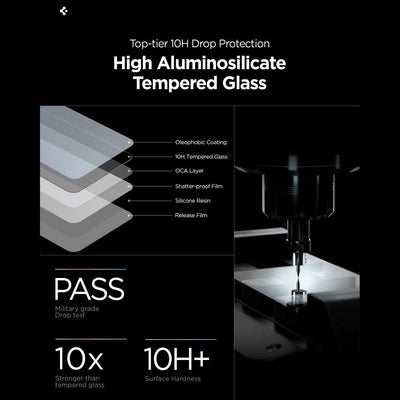 Spigen Glas.Tr Ez Fit Pro HD Privacy Glass 2-pack for Samsung Galaxy S26+