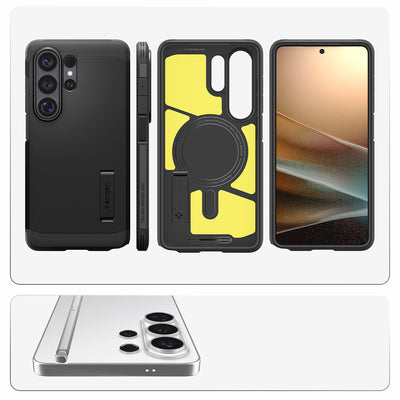 Spigen Tough Armor Mag MagSafe Case for Samsung Galaxy S26 Ultra - Black