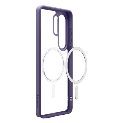 Spigen Ultra Hybrid Mag MagSafe Case for Samsung Galaxy S26 Ultra - Clear Navy Blue