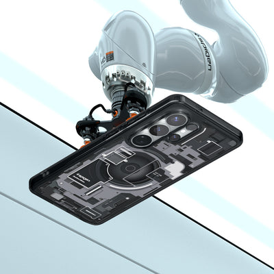 Spigen Ultra Hybrid Mag MagSafe Case for Samsung Galaxy S26 Ultra Zero One - Clear Black