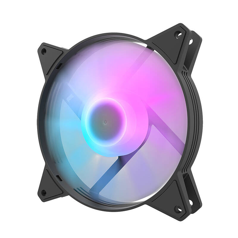Computer-Lüfter-Set Darkflash C6, RGB, 3in1 120x120 (schwarz)