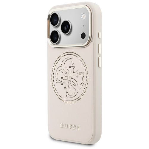 Guess Perforated 4G MagSafe Case for iPhone 17 Pro Max - Pink