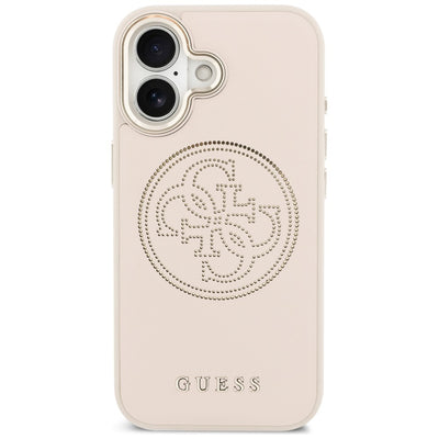 Guess Perforated 4G MagSafe Case for iPhone 17 - Pink