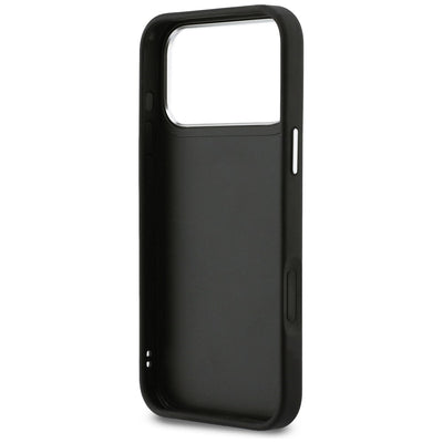 Karl Lagerfeld IML Glitter KL Diamond Logo Case for iPhone 17 Pro Max - Black