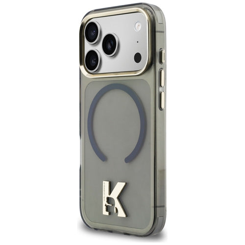 Karl Lagerfeld IML K Head Logo MagSafe Case for iPhone 17 Pro - Black