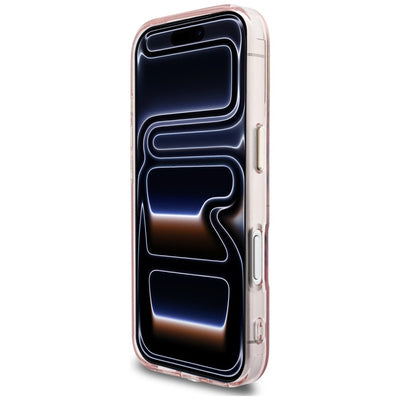 Karl Lagerfeld IML KL Script Logo MagSafe Case for iPhone 17 Pro Max - Pink