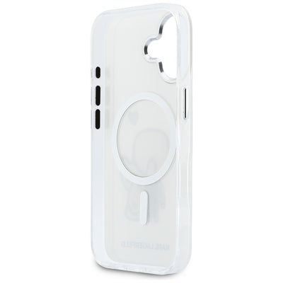 Karl Lagerfeld Karl & Choupette Back MagSafe Case for iPhone 17 - Clear