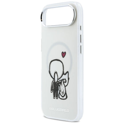 Karl Lagerfeld Karl & Choupette Back MagSafe Case for iPhone Air - Clear