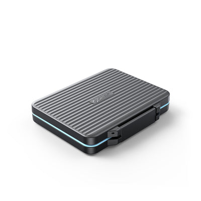 Orico PHCD Case for Memory Cards and Data Media Black 2.5" SSD 2.5" HDD M.2 SSD SD Micro SD CompactFlash Card Reade