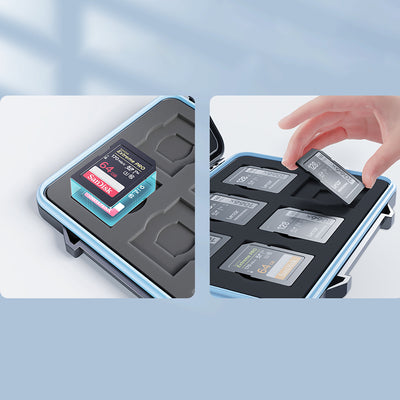 Orico PHCD Case for Memory Cards and Data Media Black 2.5" SSD 2.5" HDD M.2 SSD SD Micro SD CompactFlash Card Reade