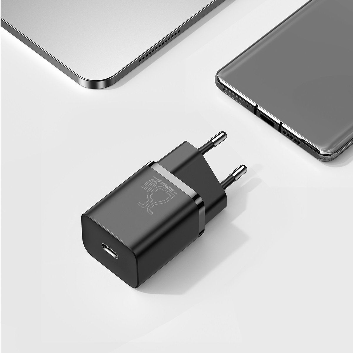 Baseus Super Si Quick Charger 1C 25W with USB-C cable for USB-C 1m (black) - Product Image 10