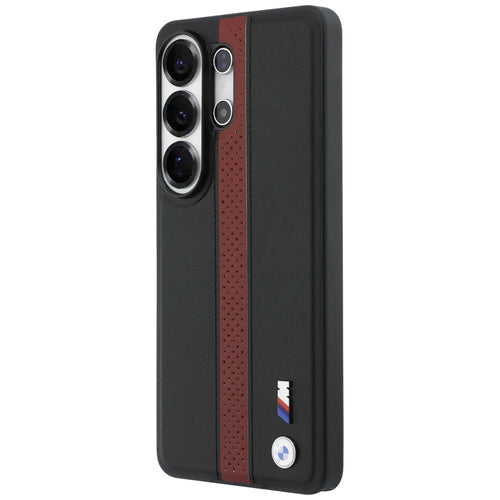 BMW Perforated Stripe Logo MagSafe Case for Samsung Galaxy S26 Ultra - Red