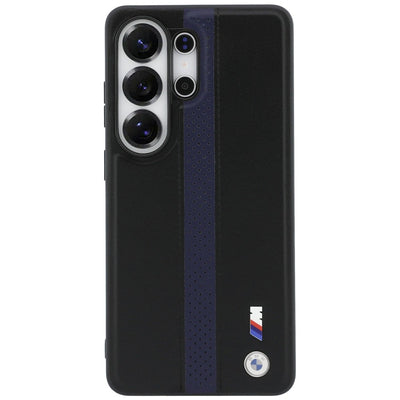 BMW Perforated Stripe Logo MagSafe Case for Samsung Galaxy S26 Ultra - Blue