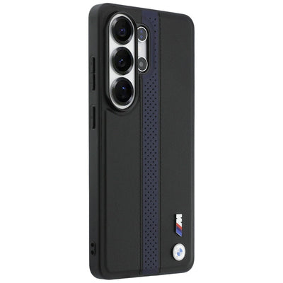 BMW Perforated Stripe Logo MagSafe Case for Samsung Galaxy S26 Ultra - Blue