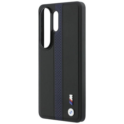 BMW Perforated Stripe Logo MagSafe Case for Samsung Galaxy S26 Ultra - Blue