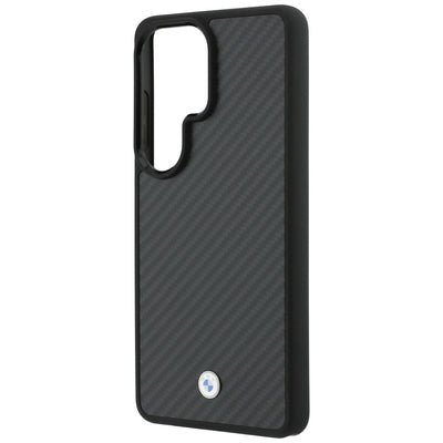 BMW Sign Magnetic Carbon Fiber MagSafe Case for Samsung Galaxy S26 Ultra - Black
