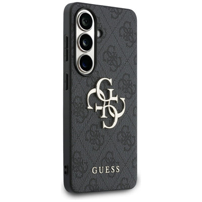 Guess 4G Big Metal Logo Case for Samsung Galaxy S26 - Black