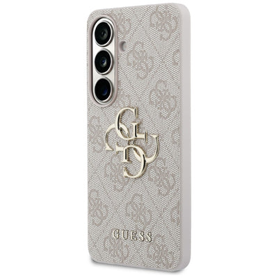 Guess 4G Big Metal Logo Case for Samsung Galaxy S26 Plus - Pink
