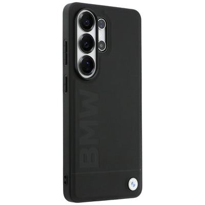 BMW Leather Hot Stamp MagSafe Case for Samsung Galaxy S26 Ultra - Black