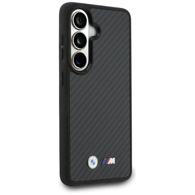 BMW M Kevlar Logo MagSafe Case for Samsung Galaxy S26 - Black