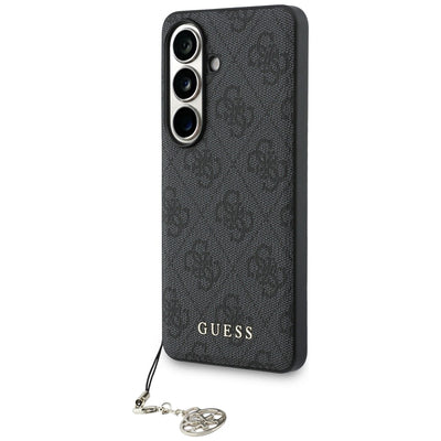 Guess 4G Classic Logo Charm MagSafe case for Samsung Galaxy S26 - black