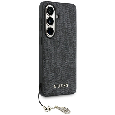 Guess 4G Classic Logo Charm MagSafe case for Samsung Galaxy S26 - black
