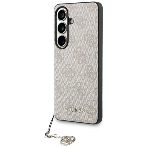 Guess 4G Classic Logo Charm MagSafe Case for Samsung Galaxy S26 - Pink