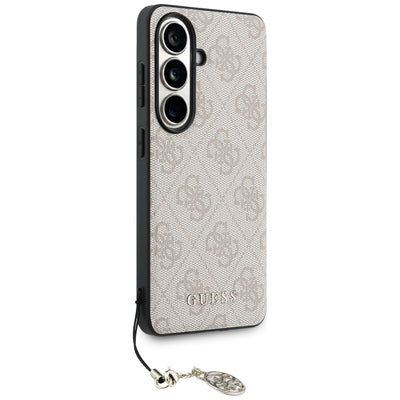 Guess 4G Classic Logo Charm MagSafe Case for Samsung Galaxy S26 - Pink