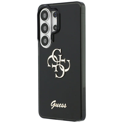 Guess IML Big Metal 4G Script case for Samsung Galaxy S26 Ultra - black