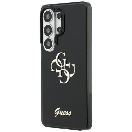 Guess IML Big Metal 4G Script case for Samsung Galaxy S26 Ultra - black