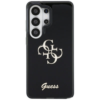 Guess IML Big Metal 4G Script case for Samsung Galaxy S26 Ultra - black