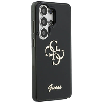 Guess IML Big Metal 4G Script case for Samsung Galaxy S26 Ultra - black