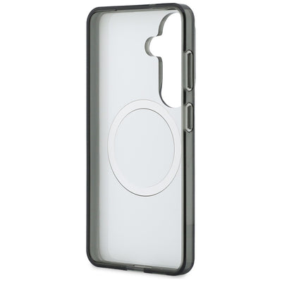 Karl Lagerfeld IML Peekaboo Karl&Choupette MagSafe Case for Samsung Galaxy S26 - Black