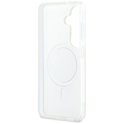 Karl Lagerfeld IML Peekaboo Karl&Choupette MagSafe Case for Samsung Galaxy S26 - Transparent